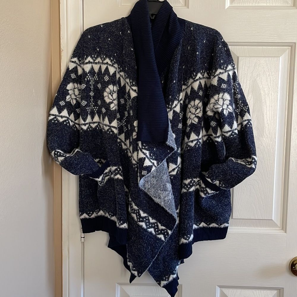 Jack by BB Dakota Navy Blue Cardigan